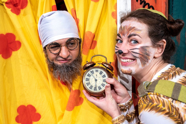 Eine Geburtstagstorte für die Katze auf Burg Wilhelmstein