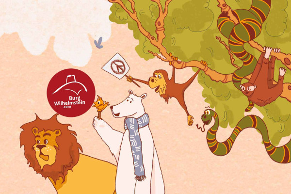 Die Konferenz der Tiere auf Burg Wilhelmstein