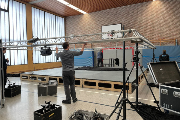 Blick hinter die Kulissen