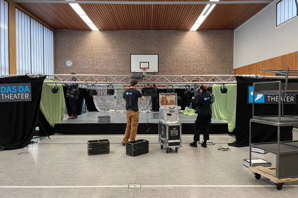 Blick hinter die Kulissen