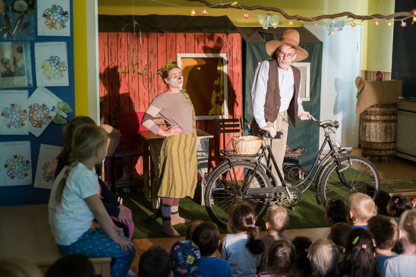 Blick hinter die Kulissen